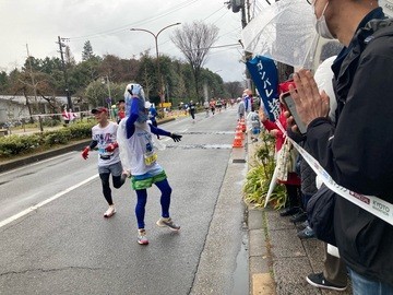各県ゆかりのランナーとの交流