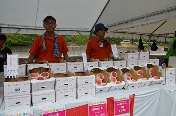 特産品の販売も！